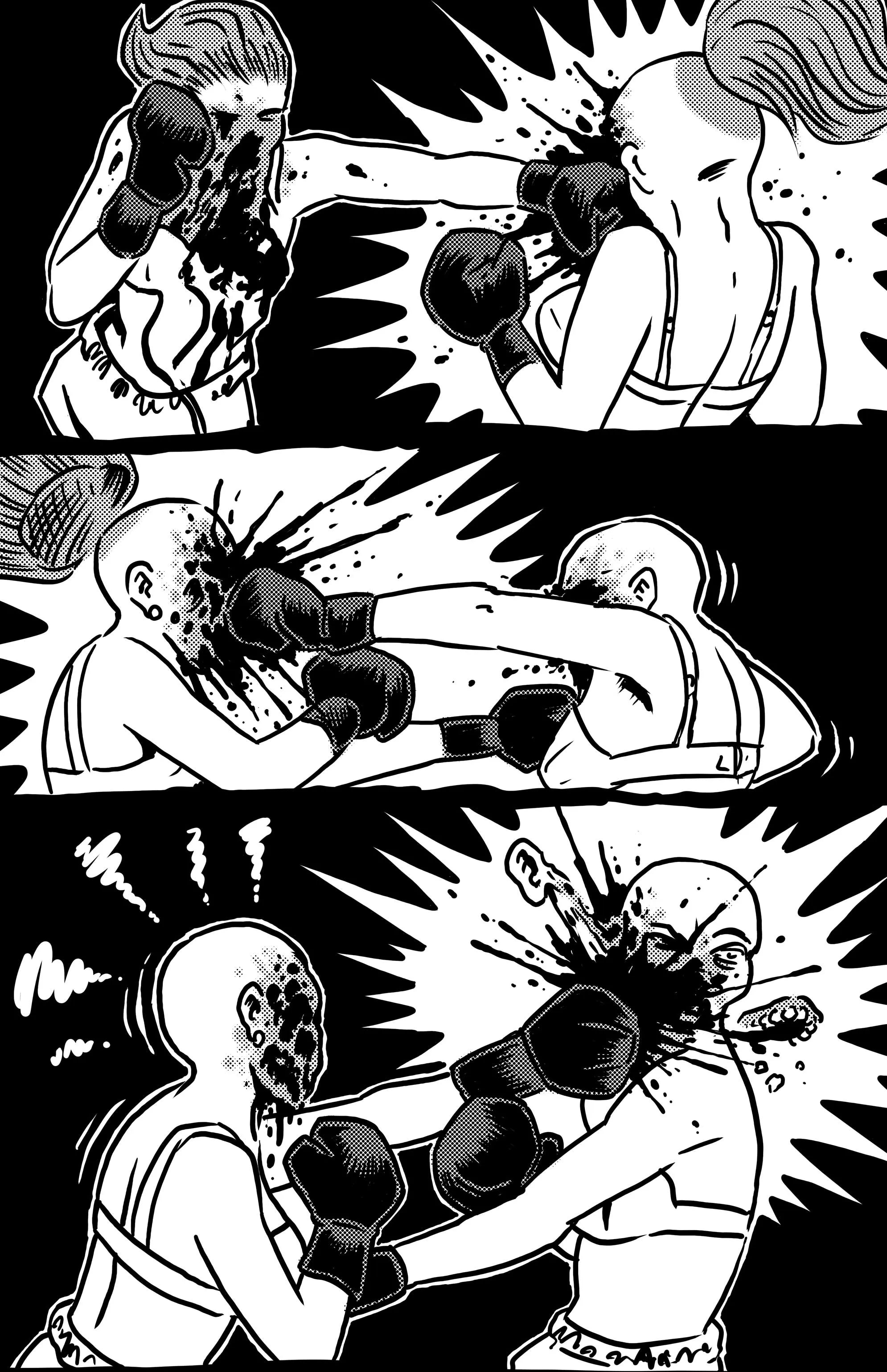 Indecent Conservative Ladies Engaging In Extreme Pugilism